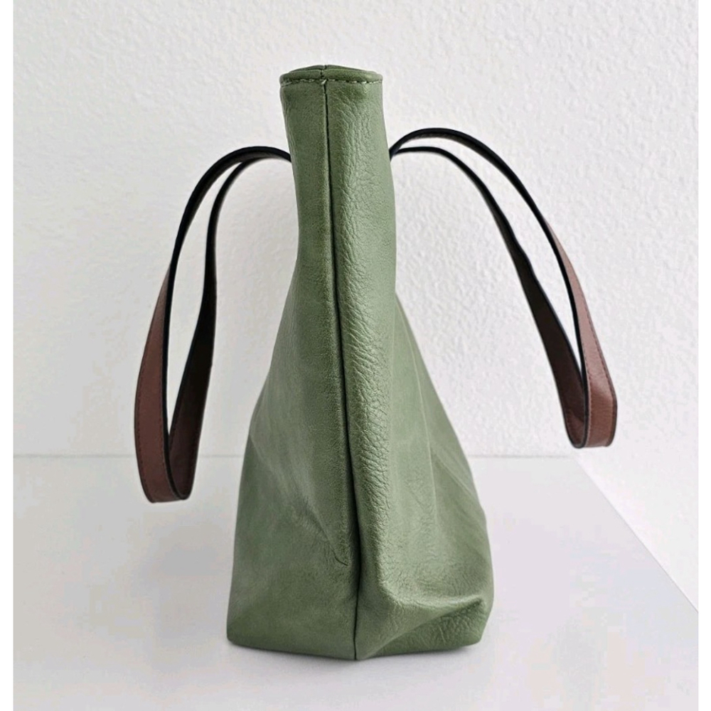Long & Son London Olive Green Tote Bag - Excellent Pre-owned Condition - Picture 9 of 15